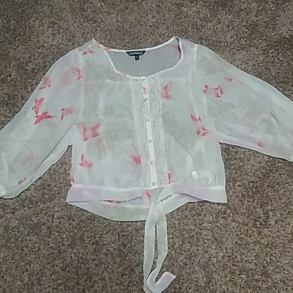 Express shear shirt
